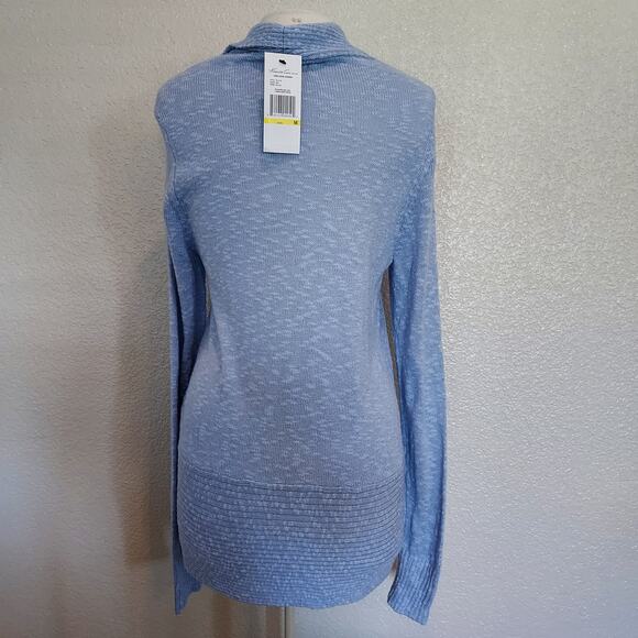 NEW Kenneth Cole Baby Blue Open Cardigan Size M - Picture 6 of 11
